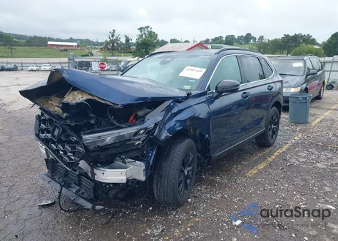 2025 Honda Cr-V Hybrid Sport-L из США, поврежденный, VIN 5J6RS6H88SL028249